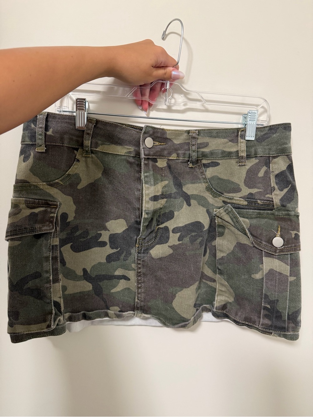Camo Mini Skirt